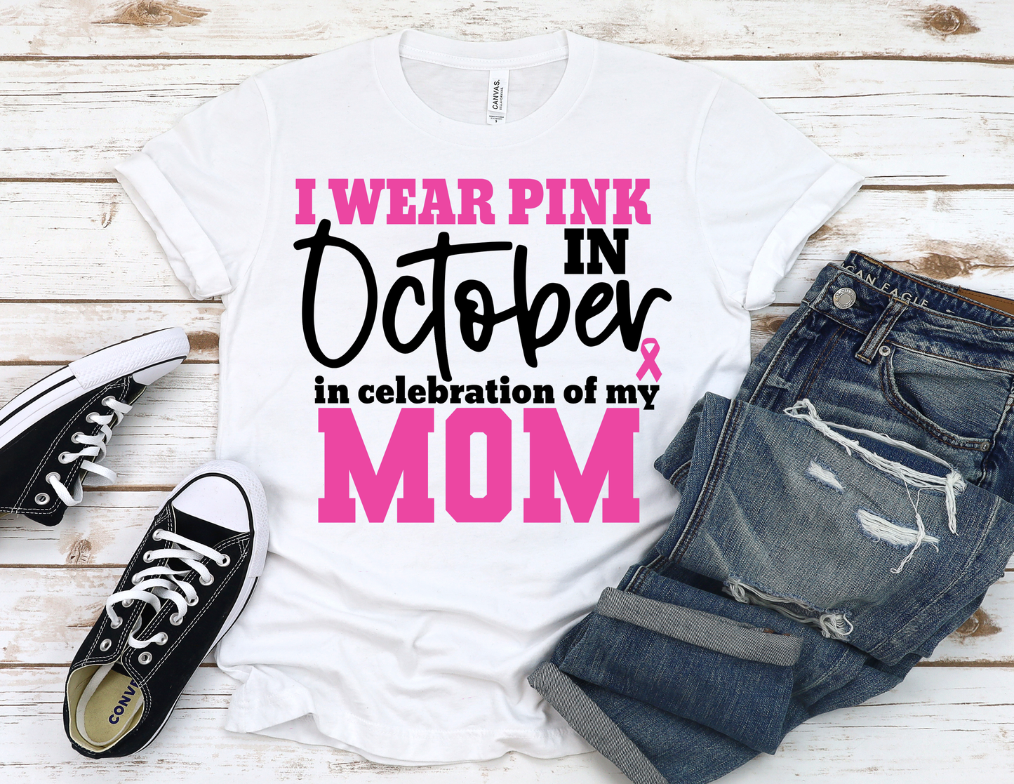I Wear Pink in October...