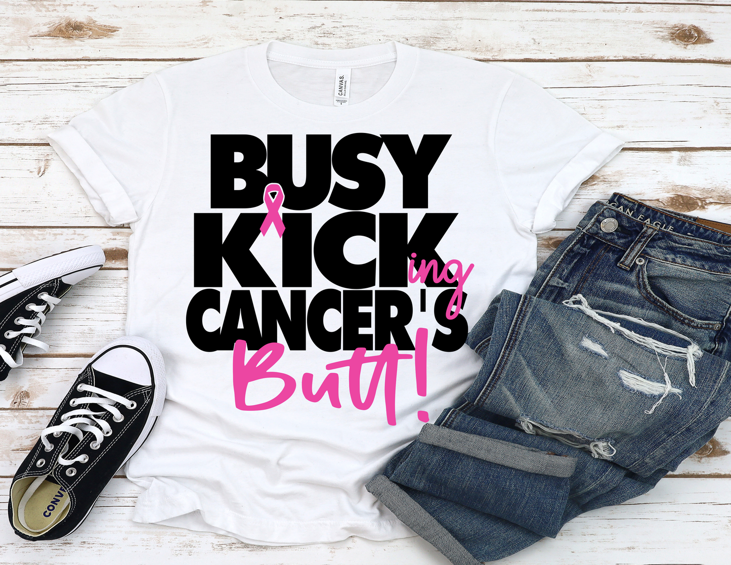 Busy Kicking Cancer's Butt
