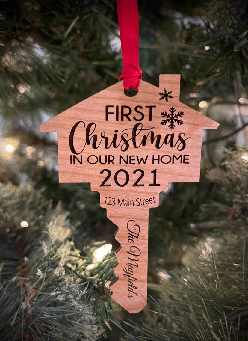 New Home Christmas Ornament
